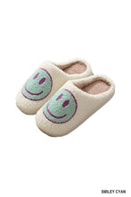 Load image into Gallery viewer, SMILEY PLUSH COZY SLIPPERS
